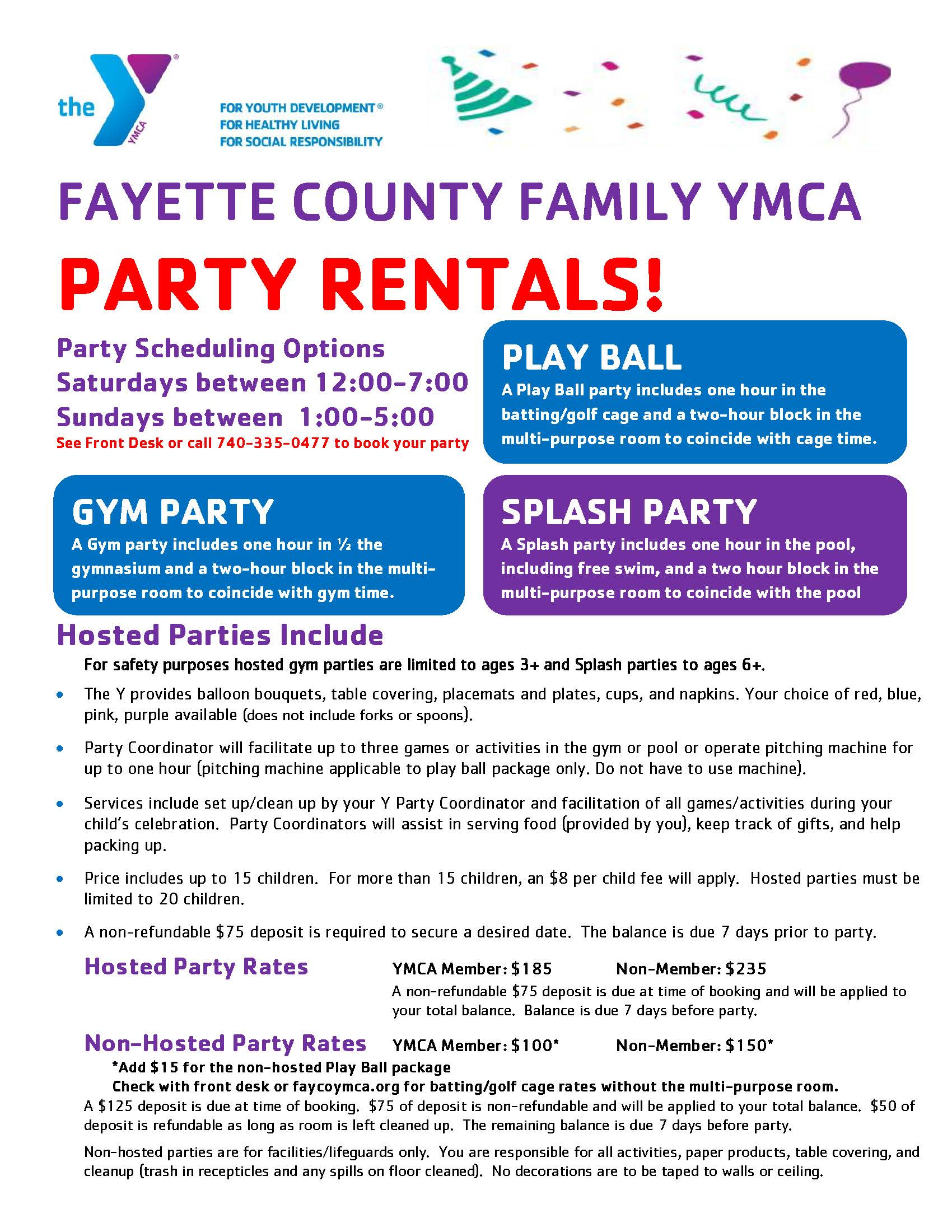 PARTY RENTAL